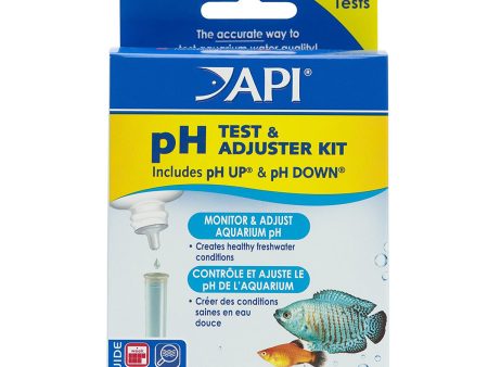 API - Freshwater Deluxe pH Test and Adjuster Kit - 250 Tests For Sale