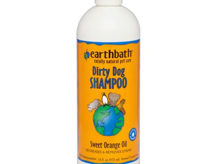 EARTHBATH - Sweet Orange Oil Dirty Dog Shampoo - 16 fl. oz. (472 ml) Online Sale