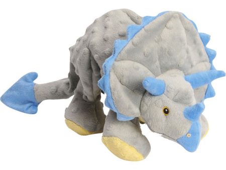 GO DOG - Frills the Grey Triceratops with Chew Guard - 1 Toy Online now