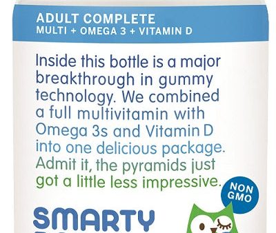 SMARTYPANTS - All-in-One Adult Multivitamin plus Omega 3 & Vitamin D - 180 Gummies For Sale