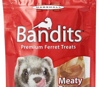 MARSHALL - Bandits Premium Meaty Bacon Flavor Ferret Treats - 3 oz. (85 g) on Sale