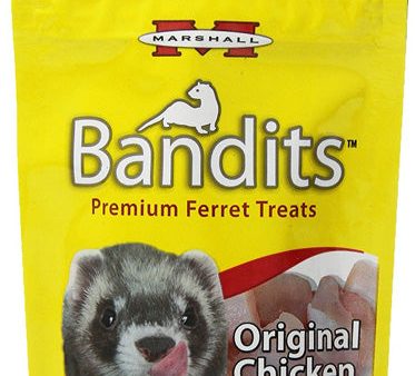 MARSHALL - Bandits Premium Ferret Treat Original Chicken Flavor - 3 oz. (85 g) Hot on Sale