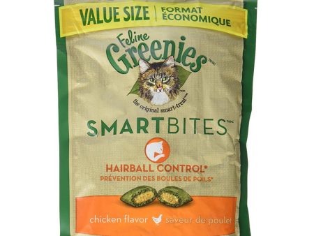 GREENIES - Smartbites Hairball Control Cat Treats Chicken Flavor - 4.6 oz. (130 g) Online Sale