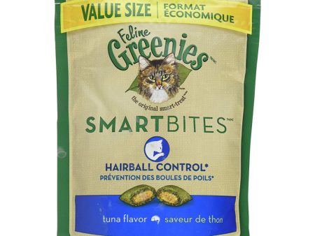 GREENIES - Smartbites Hairball Control Cat Treats Tuna Flavor - 4.6 oz. (130 g) Hot on Sale