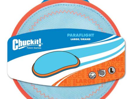 CHUCKIT - Paraflight Dog Toy Large - 9.5  Diameter Hot on Sale