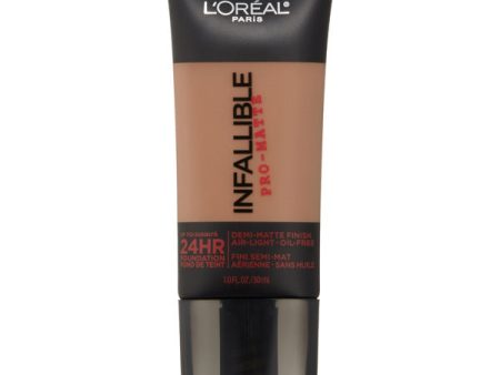 L OREAL - Infallible Pro-Matte Foundation 111 Soft Sable - 1 fl. oz. (30 ml) Fashion